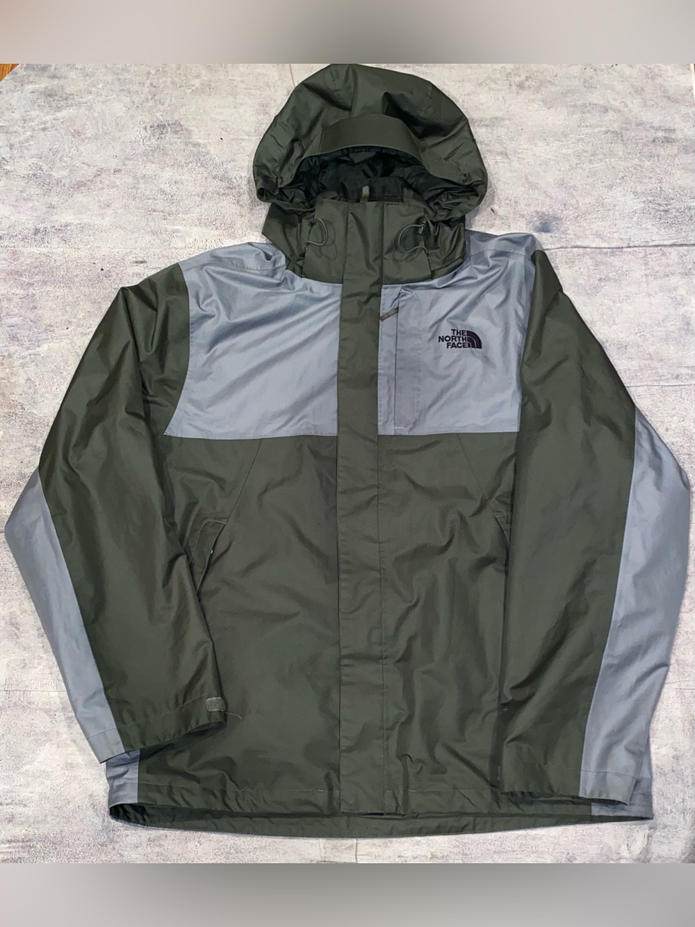 The North Face Hooded Waterproof Rain Jacket Coat Hooded Soft Shell Climate L